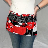 Poppy Lane 6 Pocket Teacher- Server- Vendor- Florist- Utility APRON- for gardening, crafting, or classroom, 2 sizes