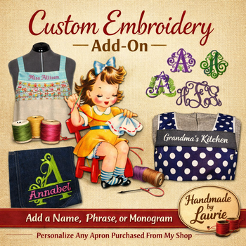 Customized / Personalized Aprons