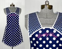 EMBROIDERY added to an apron purchased from my shop (name, short phrase, or monogram)