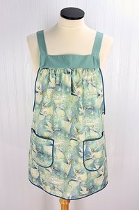 SHIPS FAST~ Glory to the King Pinafore with no ties, relaxed fit smock with pockets fits L/XL/2X, Christmas baking apron ready to ship
