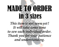 Catfinity Pinafore Apron with no ties, relaxed fit smock with pockets, cat lover apron made to order XS to 5X Plus Size