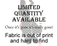 Black Damask and Dot Pinafore with no ties, relaxed fit smock with pockets, lovely hostess apron made to order XS - 5X