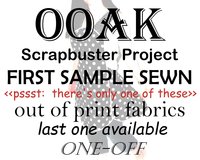 Catfinity Scrapbuster Pinafore Apron with no ties, relaxed fit smock with pockets, cat lover apron, ready to ship fits LXL/2X