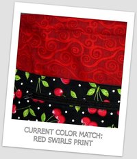 Black Cherries Multi-Pocket Apron with zipper, great for teachers, gardeners, servers, made after order in 2 sizes