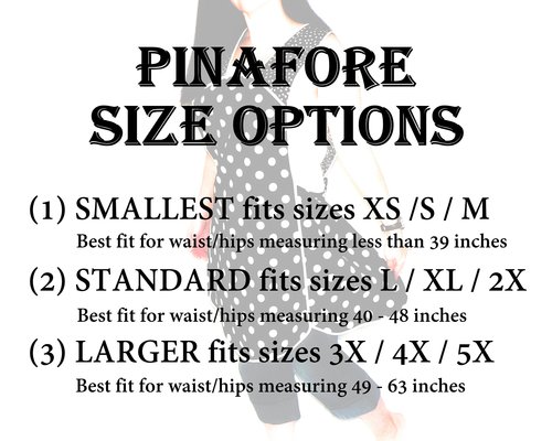 Lilacs and Polka Dots Scrapbuster Pinafore Apron with no ties, relaxed fit smock with pockets, ready to ship fits L/XL/2X, SHIPS FAST