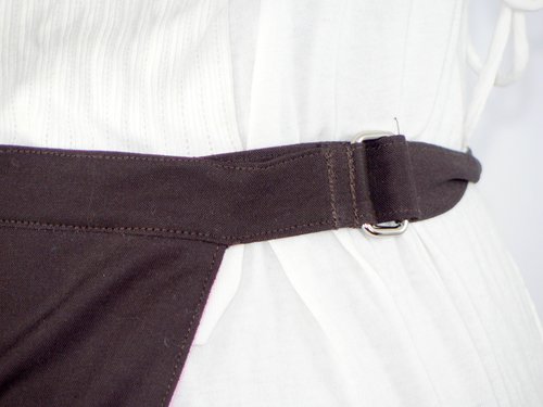 Carnival Bloom Utility Waist Apron with pockets for Vendor, Teacher, Server- includes a secure zipper money pocket