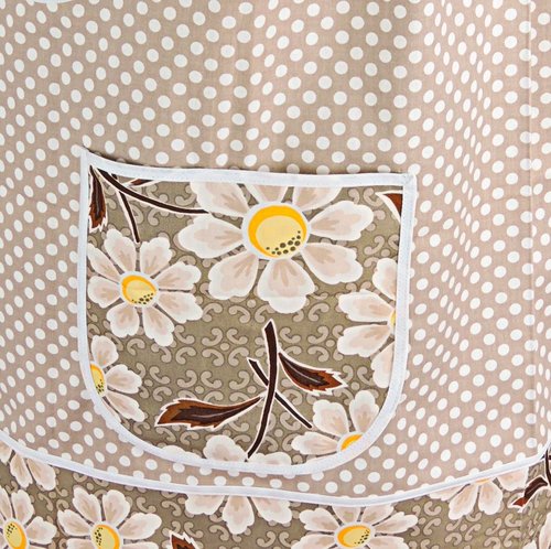 SHIPS FAST~ Cottage Daisies Pinafore Apron, swim-suit cover-up, relaxed fit smock with pockets fits L/XL/2X, ready to ship